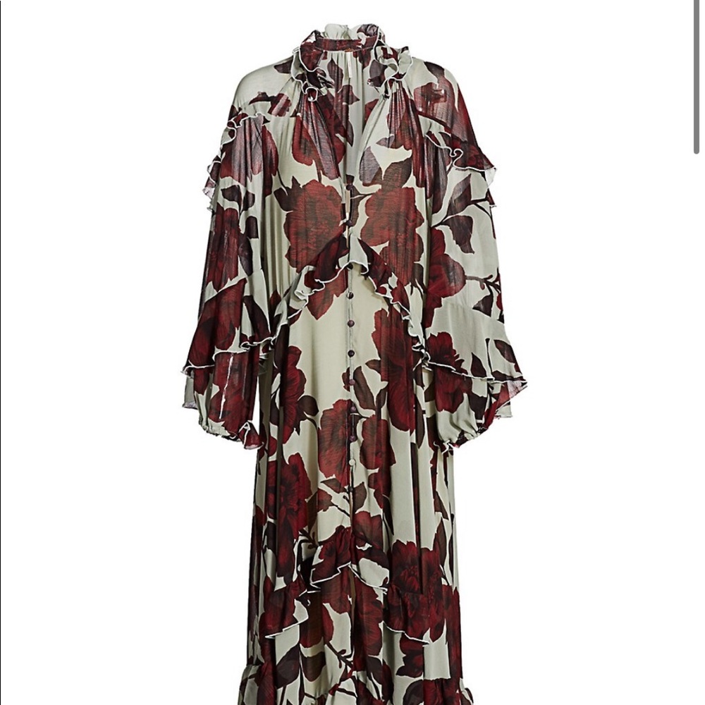 Free People Hearts Run Wild Maxi Size XS